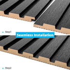 Art3d 6-Piece Wood Slat Panels for Stylish Interior Decor and Ceiling Decoration - Image 7