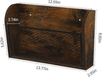 YINMIT 2 Packs Wall File Organizer-Holder, Hanging File Organizer, Wall Mounted - Image 3