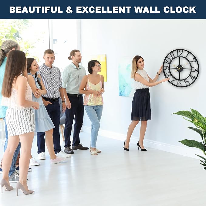 Pytha Sight 20 Inch Large Oversized Wall Clocks - Image 3