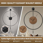 Large Modern Wall Clock, Wall Clocks - Image 4