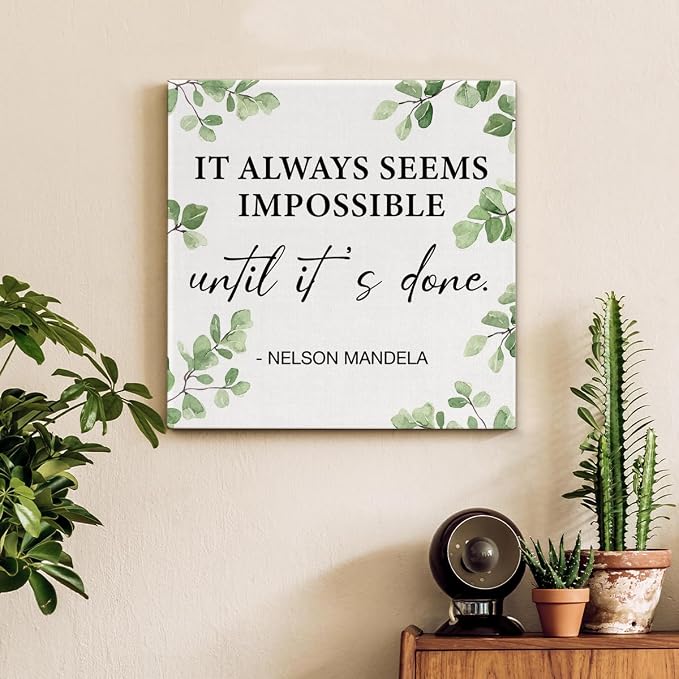 Inspirational Wall Art Motivational Painting Wall Decor - Image 3