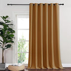 NICETOWN Blackout Sliding Glass Door Curtains, Room Darkening Thermal Insulated by NICETOWN