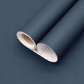 Yancorp 16"x394" Matte Blue Contact Papaer Peel and Stick Wallpaper Vinyl Wrap by YancorpHomeDecor