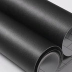 Yancorp 24"x194" Matte Black Contact Paper Peel and Stick Wallpaper Solid Black - Image 2