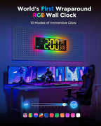 EASYERA 16.5" Large Digital Wall Clock - Image 4