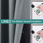 Yakamok Thermal Insulated 100% Blackout Curtains - Image 4