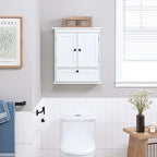 Spirich Bathroom Cabinet Wall Mounted, Small Bathroom Wall Cabinet Over Toilet - Image 2