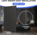Stone 3D Wall Panels, 23.6"*47.2" Wall Paneling - Image 3