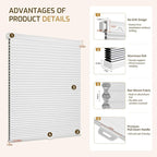 Grandekor No Drill No Tools Cordless Cellular Shades, UV Protection Privacy No - Image 9