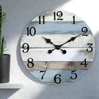 JoFomp 16 Inch Wall Clocks Battery Operated, Silent Non Ticking Wall Clock Wood - Image 6