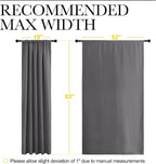 NICETOWN Blackout Curtain Panels - Image 9