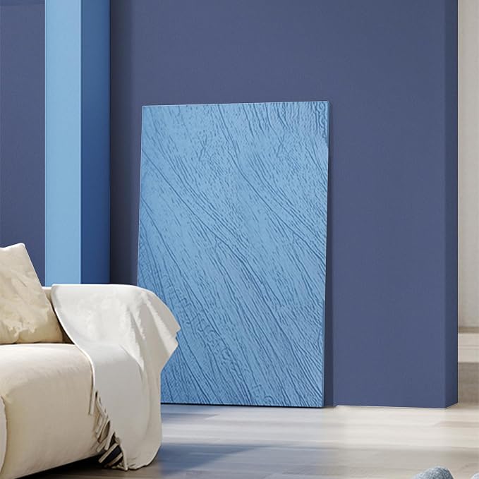 practicalWs Blue Peel and Stick Wallpaper 15.7" x 118.1" Blue Contact Paper - Image 3