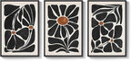 Large Framed Boho Floral Wall Art - Image 9