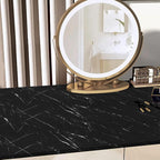 Abyssaly Black Marble Contact Paper Peel and Stick Countertops Waterproof Matte - Image 8