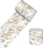 HOMETITUTE Wallpaper Border Peel and Stick Feather Texture Decorative Wall Trim by HOMETITUTE