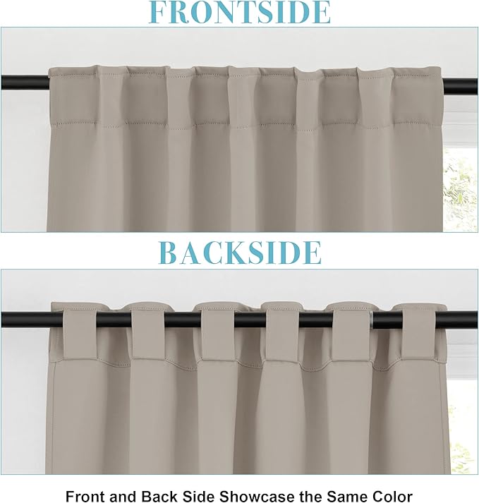 RYB HOME Small Window Curtains - Image 4