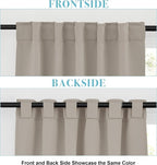 RYB HOME Blackout Curtains for Living Room Thermal Insulated Privacy Window - Image 3