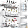 NESOMI Shower Caddy Adhesive Shower Organizer 8-Pack, Rustproof Stainless Steel by OrganizeYourHomeEssentials