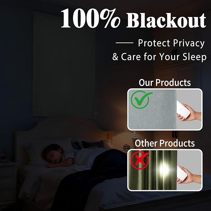 No-Tools 100% Blackout Shade - Image 2