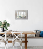 Rustic Wall Mirror Farmhouse, - Image 2