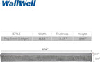 Faux Stone Wall Ledger Artisan Hand Painted Decorative Wall Trim - Image 6
