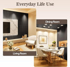 2 Pack Wood Panels for Wall, 47.24" x 23.81" Acoustic Wood Slat Wall Panel for - Image 3