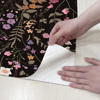 JiffDiff Floral Wallpaper Peel and Stick- Farm Wildwood Daisy Flower Stick on - Image 5