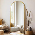 Rowjut Large 71"x30" Arched Full Length Mirror, Living Room, Wall Mounted & by Rowjut