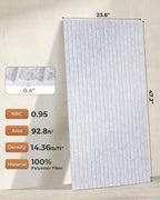 SODOCT 12 Pack Large Acoustic Panels, 47.2" X 23.6" X 0.4" Sound Proof Panels - Image 2