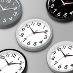 DAXSMY Wall Clock Modern Battery Operated 10 Inch Simpel Silent Non Ticking - Image 2