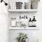 QEEIG Floating Shelves for Wall 23.6" Long - Image 2