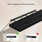 QEEIG Floating Shelves for Wall 35.4" Long - Image 4