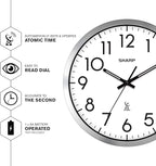 Sharp Atomic Analog Wall Clock - Image 3