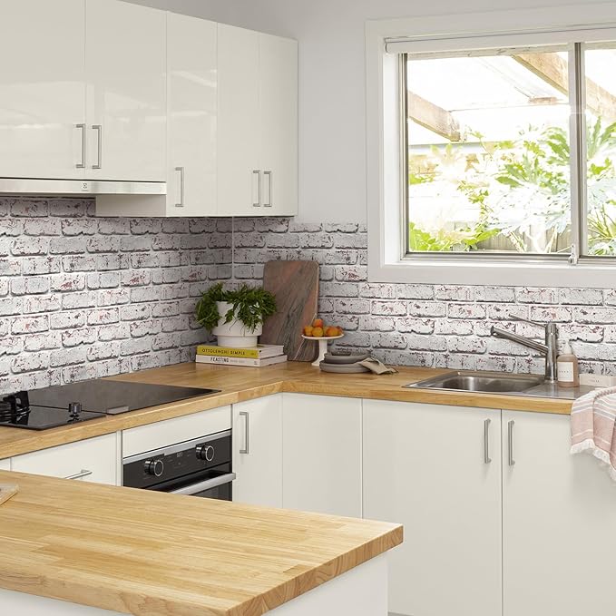 Commomy Faux Brick Peel and Stick Tiles - Image 8