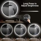 LED Bathroom Mirror 30 Inch Round Bathroom Mirror - Image 7