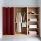 Joydeco Blackout Door Curtain for Doorway Privacy 108 Inches Long, Grommet - Image 3