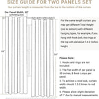 100% Blackout Shield Linen Blackout Curtains - Image 7