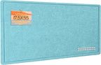 Lightomorrow Bulletin Board, 35 x 17 1/2 inches Felt Board by Lightomorrow