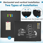Magnetic Chalk Board, 24“x18” Black Chalkboard Double-Sided Dry Erase Board - Image 5