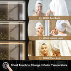Ratsamee 55x30 Inch LED Bathroom Mirror - Image 3