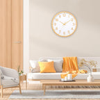Wall Clocks Battery Operated 8 inch Modern Wall Clock, Silent Non Ticking Wall - Image 7