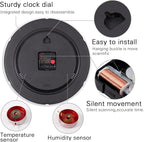 Wall Clock, Sweep Silent Movement Accurate Clocks - Image 4