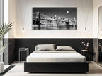 Baisuart-Q30375 Brooklyn Bridge Night View 1 Panels Landscape Artwork Canvas - Image 3