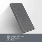 UMIACOUSTICS 4 PCS Acoustic Panels, 2“ Thick 23.6" x 11.8" Fiberglass Sound - Image 7