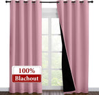 NICETOWN Total Shade Curtains and Draperies, Heavy-Duty Full Light Shading - Image 2