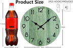 Wall Clock, Modern Wall Clocks Battery Operated, Silent Non Ticking Clock - Image 3