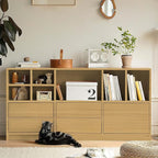 Abyssaly Light Wood Contact Paper Natural Wood Peel and Stick Wallpaper Self - Image 3