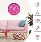 HZDHCLH Wall Clocks Battery Operated 12 inch Silent Non Ticking Modern Wall - Image 4
