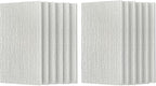 3D Faux Stone Wall Panels, Lightweight & Waterproof Accent Marble Flowing Stone by Gahowlen