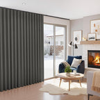 RYB HOME 100%Blackout Room Divider Curtain, Thermal Insulated & Privacy Assurd - Image 2